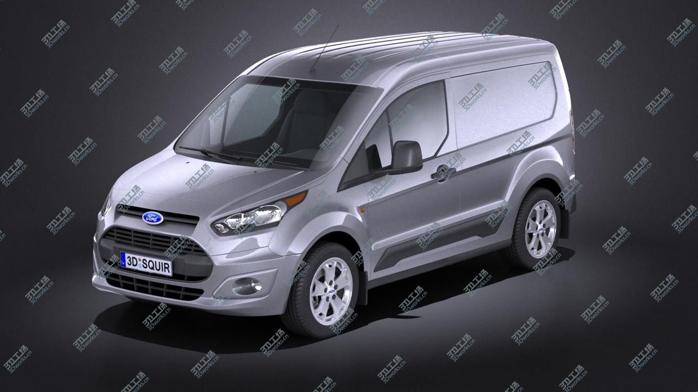 images/goods_img/2021040234/Ford Transit Connect 2016-2018 3D model/2.jpg